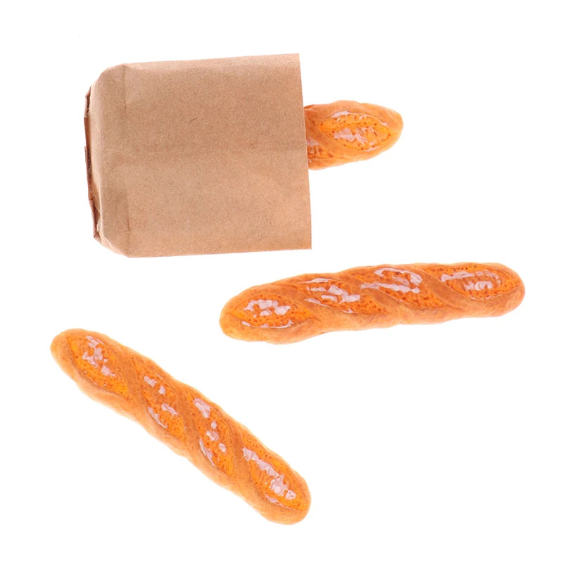 (SMTGDP11)1:12 Dollhouse Miniature Bread Dolls Kitchen Food Accessories Simulation Toys