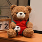 16/23CM Plush Football bear Player Toys Plushie Commemorative Mascot Bear Plush Doll National team Cubs Doll Competition Gifts