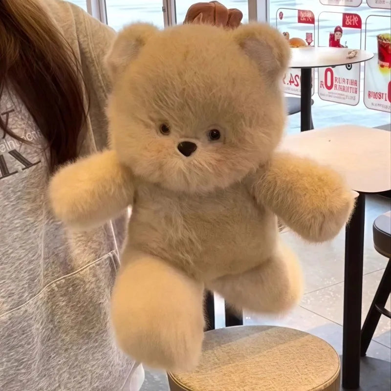 Running Bearl Plush Toys  Cute Bear Dolls Stuffed Animals Toy Children Birthday Gift Pillow Teddy Bear Home Living Room Bedroom