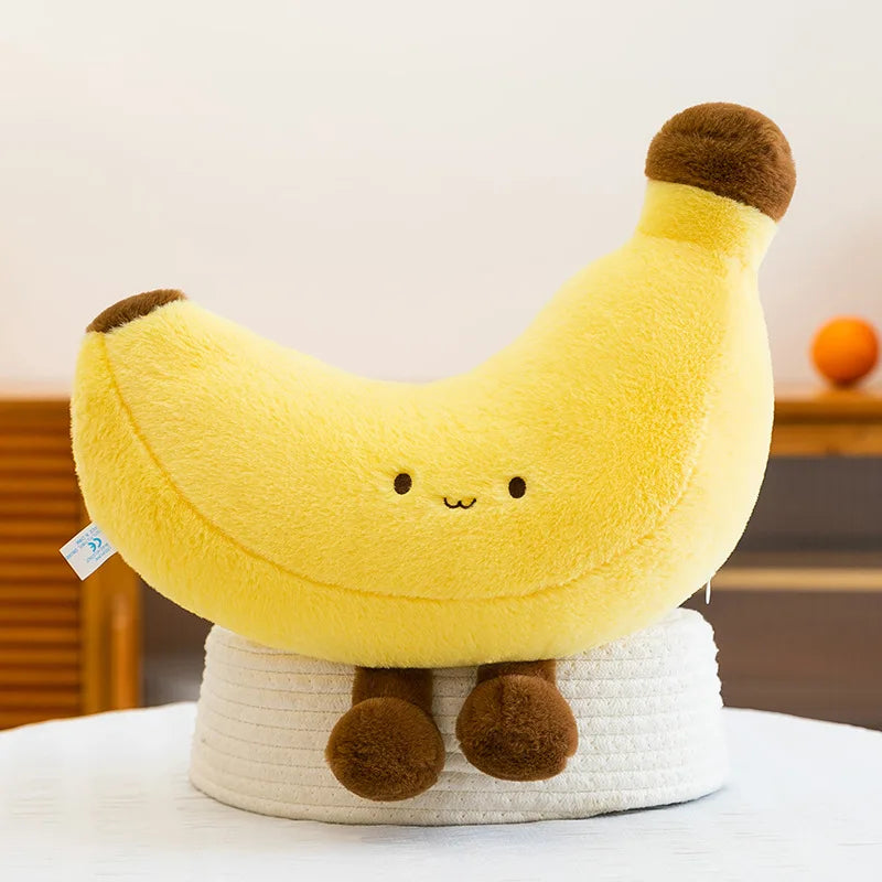 Simulated Fruit Doll Fun Long Leg Banana Children's Doll Pillow Soft and Comfortable Funny Doll Gift
