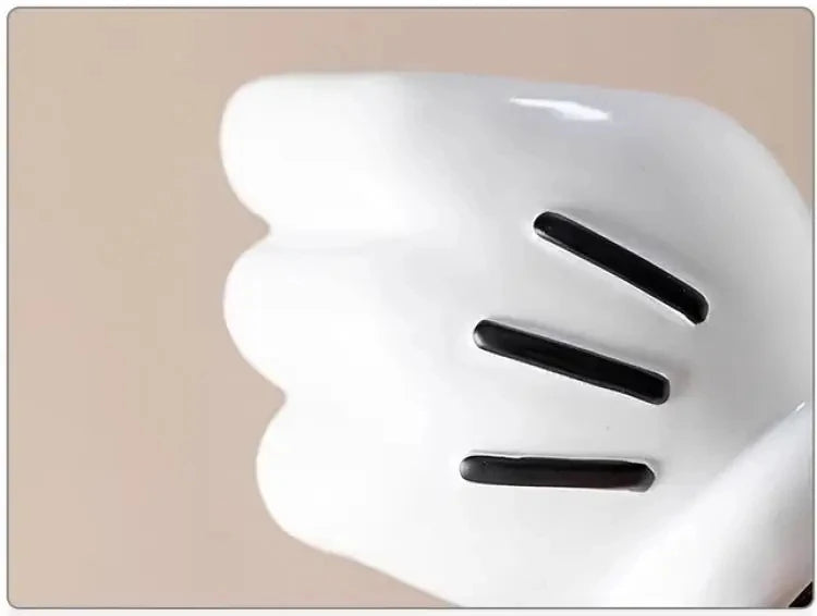 Creative New Mickey Mouse Wonderful Hand Storage Ornament Living Room Study Cartoon Flower Holder Home Decoration Vase