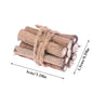 1Pc or 3 Bundles/Set Dollhouse Miniature Bonfire Firewood Model Living Scene Decor Kids Pretend Play Toy Doll House Accessories