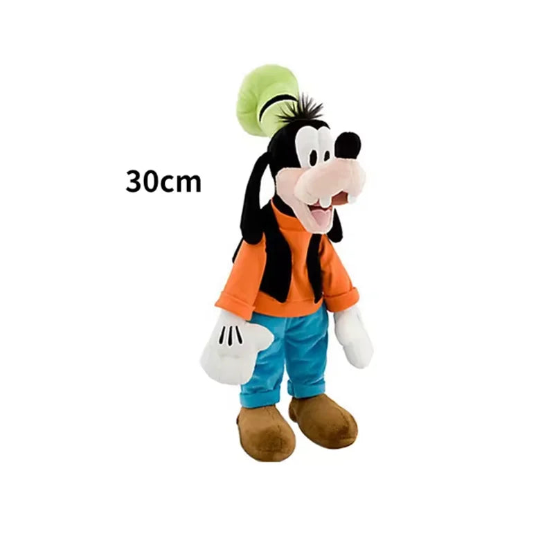 35cm Mickey Mouse Plush Toys Kawaii Anime Mickey Minnie Stuffed Plush Models Decoration Dolls for Kids Birthday Gift