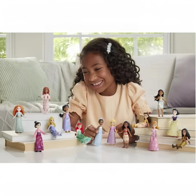 Authentic Barbie Shiny Princess Series Jointed Mini Doll Collectible Toy Perfect Birthday Gift for Girls Playtime Fun