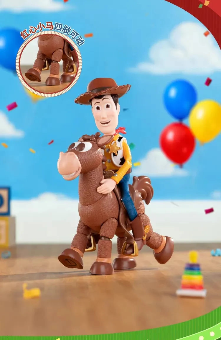 TOP TOY Disney Toy Story Playful Moment Series Blind Box Cute Woody Model Cartoon Decorative Figure Children's Toy Birthday Gift