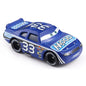 Disney Pixar Cars 3 Lightning McQueen No19 Poppy Racing Family Family Jackson Storm Ramirez Die Cast Metal Alloy Kids Gifts