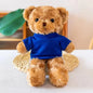 Teddy Bear Plush Doll Activity Gift Customizable Logo Small Bear Toy Stuffed Animal Soft PP Cotton Filling Made in China