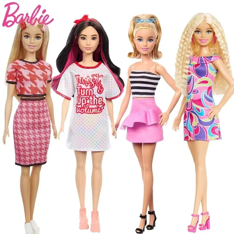 Hot Barbie Fashion Master Doll Collection Social Interaction Girl Princess Union Sweetheart Butterfly Dress up Birthday Gift toy