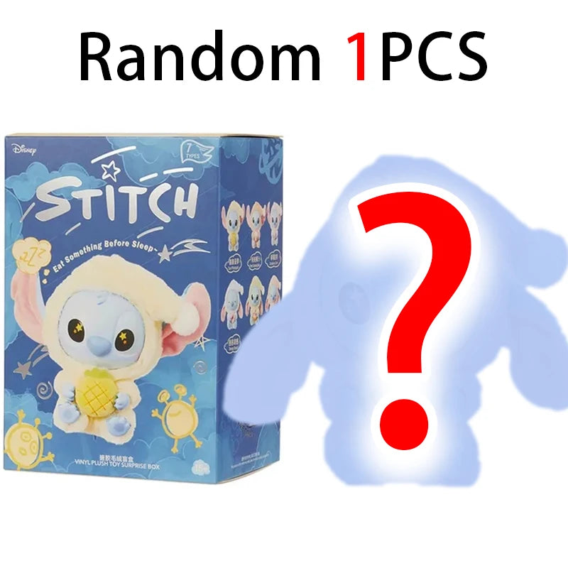 IN STOCK Stitch Animal Series Blind Box Bag Pendant Cute Plush Doll Mystery Box Toy Surprise Christmas Gift for Kids Girlfriend