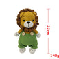 Amigurumi Elephant Lion Doll Baby Stuffed Animal Doll kawaii Handmade Knitted Plush Lion Toy Newborn Accompany Doll Room Decor