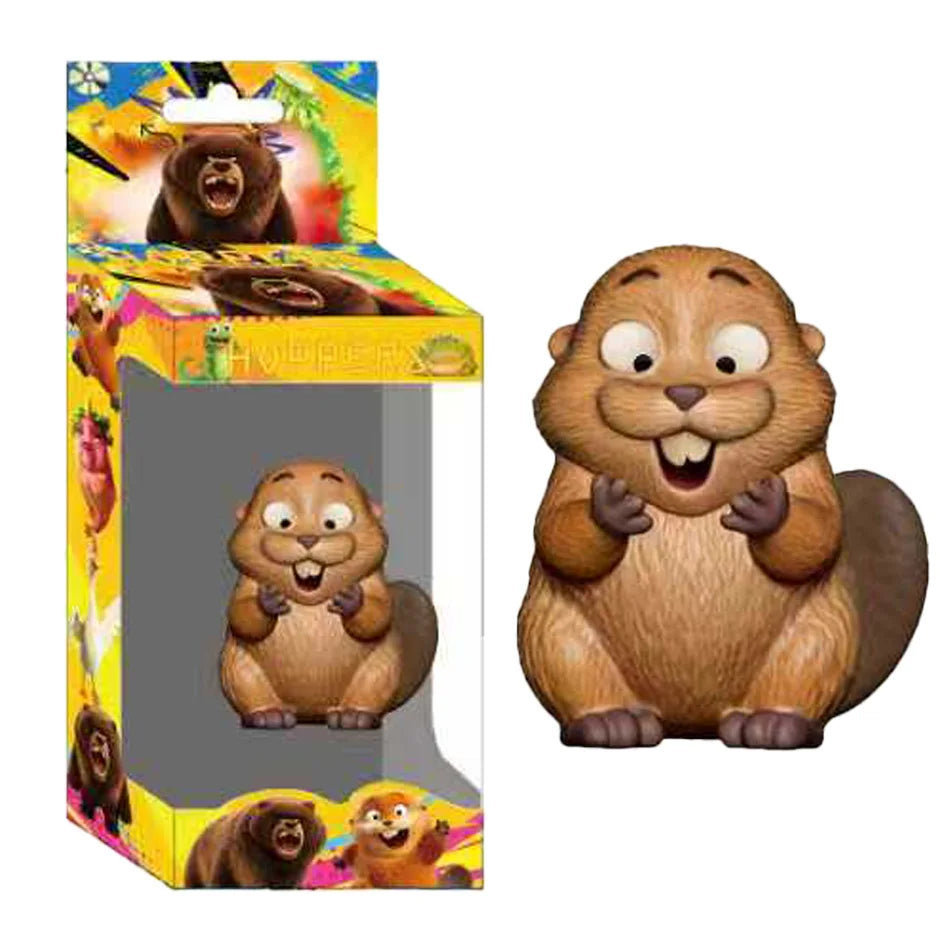 Disney Beaver Transformation Plan 8-Piece Car Decoration Model Toy Set Collectible Gift Idea for 2026 Birthday