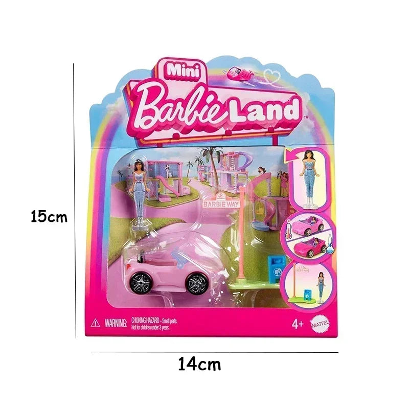 Original Mini Barbieland Dream Camper Car, Plane for Girls