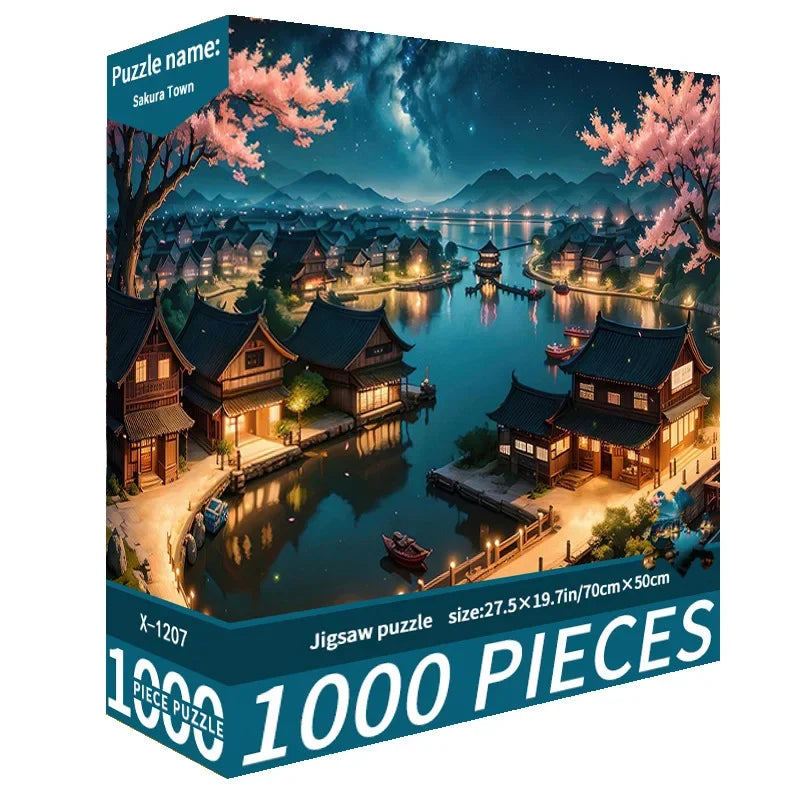 1000 Piece Puzzle for Adults Challenging Decompression Creative Home Decoration Gift All Special Occasions
