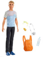 Barbie Cowboy Ken Doll - Rare Vintage Collection Beach Holiday Play Home Toy for Kids