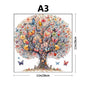 Adult Wooden Puzzle - Unique Animal Shaped Puzzle - Tree of Life Butterfly Puzzle - Creative Gift for Teenagers and Adults
