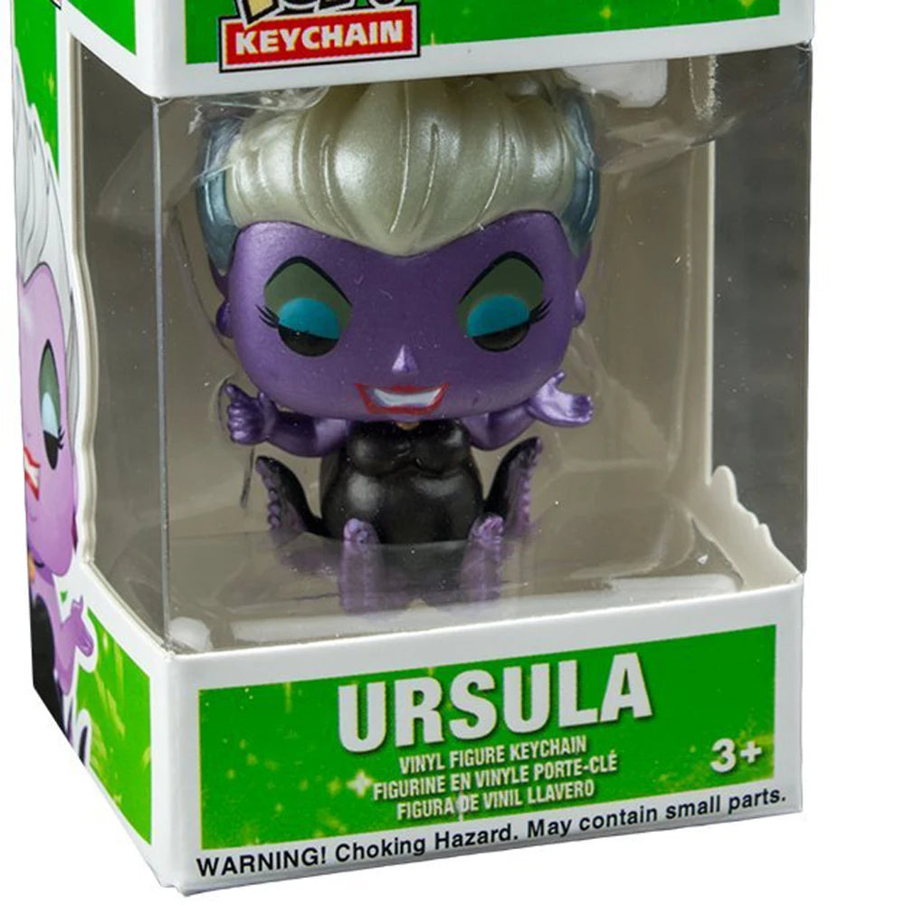 The Little Mermaid Ursula Keychain Model Toy Disney Princess Ariel Figure
