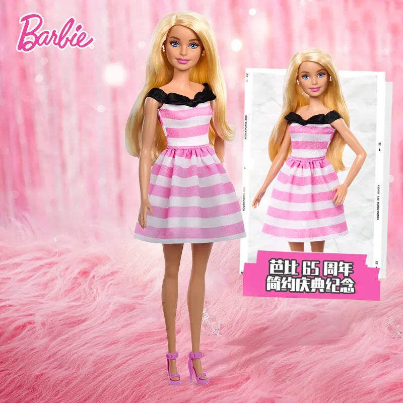 Barbie Princess Doll Fashion Master Series Pink Countryside Shining Popo 2025 New Girl Toy for Kids