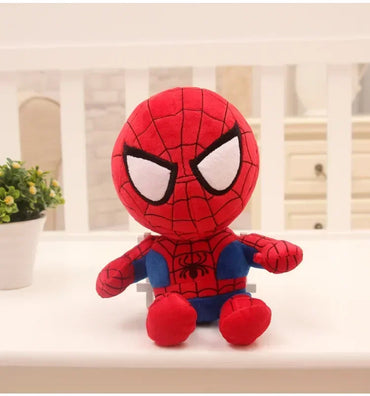 Hot sale 27-30cm Man Spidermaned Plush Toys Movie Dolls Marvel Avengers Soft Stuffed Hero Captain America Iron Christmas Gifts