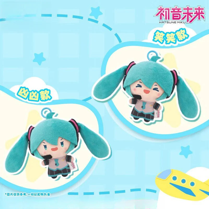 Hot Genuine Spot Hatsune Miku Double Ponytail Rotary Jumping Pull Start Pendant Fufu Doll Interesting Trendy Doll Birthday Gifts