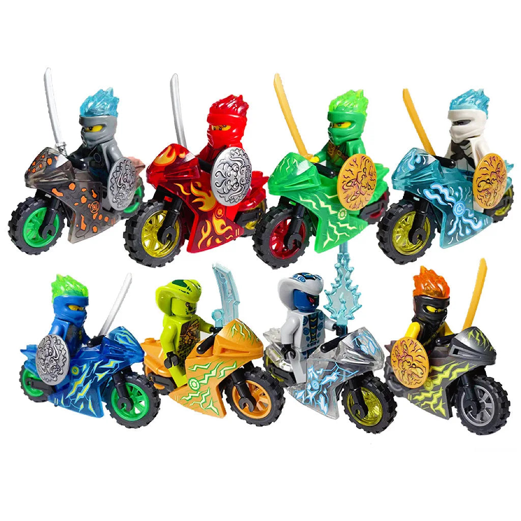 Building Blocks Mini Figures Humanoid Dolls Cartoon Characters Toys Kids Birthday Gift For Boys Girls Game Model Holiday Present