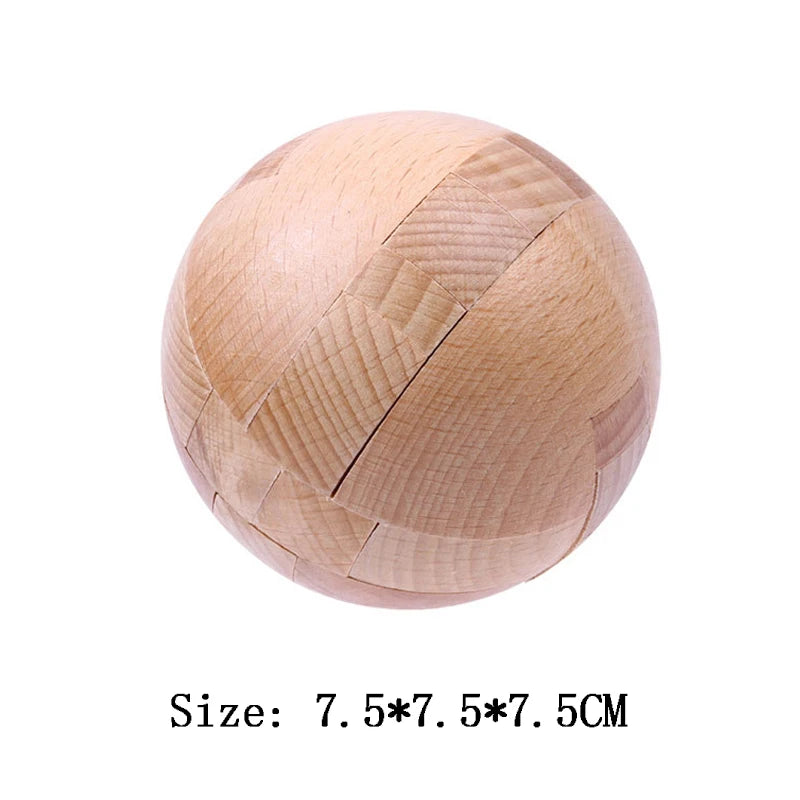 Wooden Luban Lock Unlock Interlock Game Brain Teaser Puzzle Inteligencia Rompecabezas 3D De Madera Montessori Educational Toys