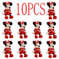 30-35cm Disney Mickey Mouse Plush Toys Kawaii Anime Mickey Minnie Stuffed Plush Models Decoration Dolls for Kids Birthday Gift