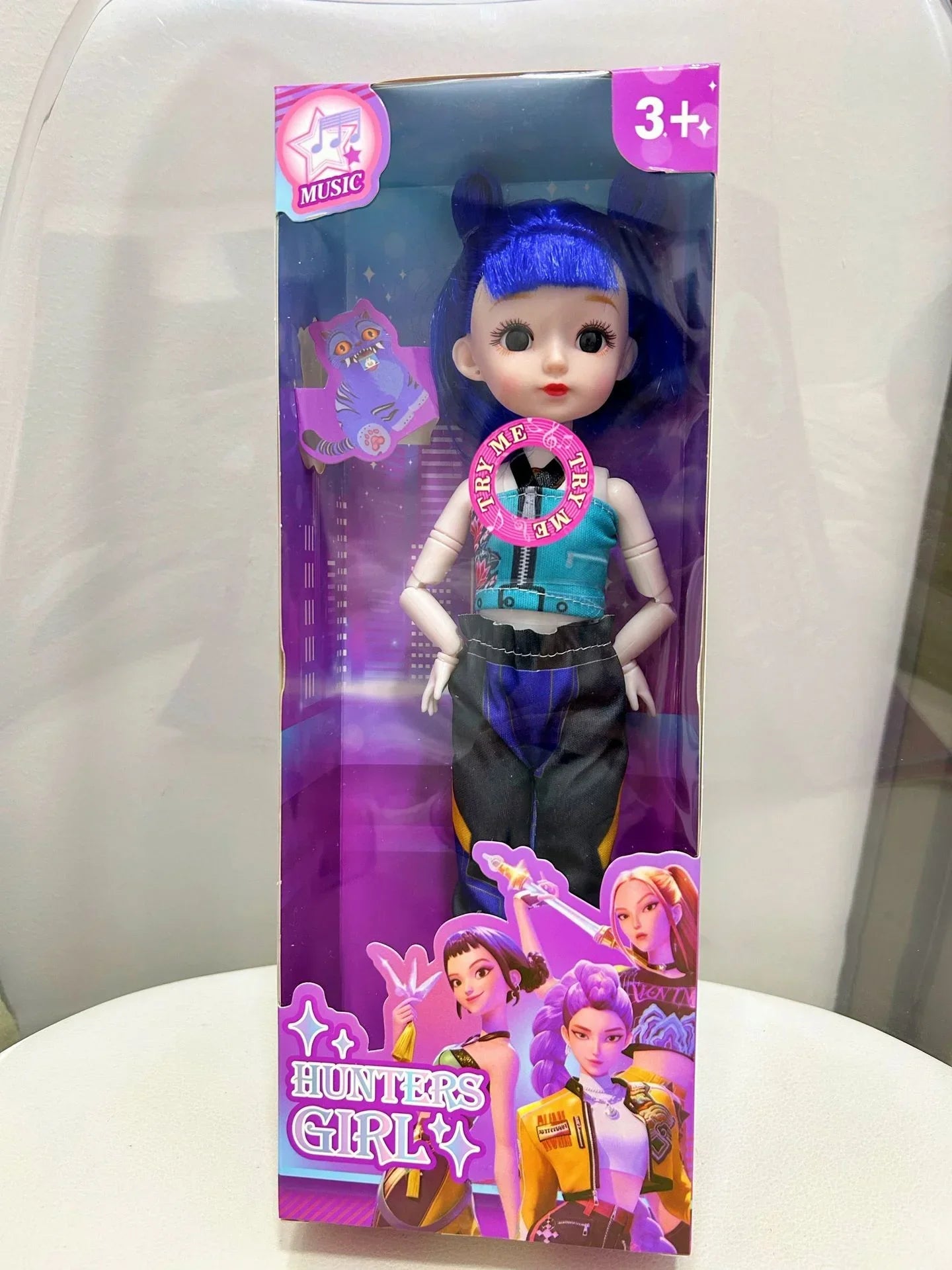 2026 Hot NEW KPop Demon Hunters Rumi Mira Zoey Anime Figure Set - Cute Cosplay Dolls Action Figures - Birthday Gift for Kids