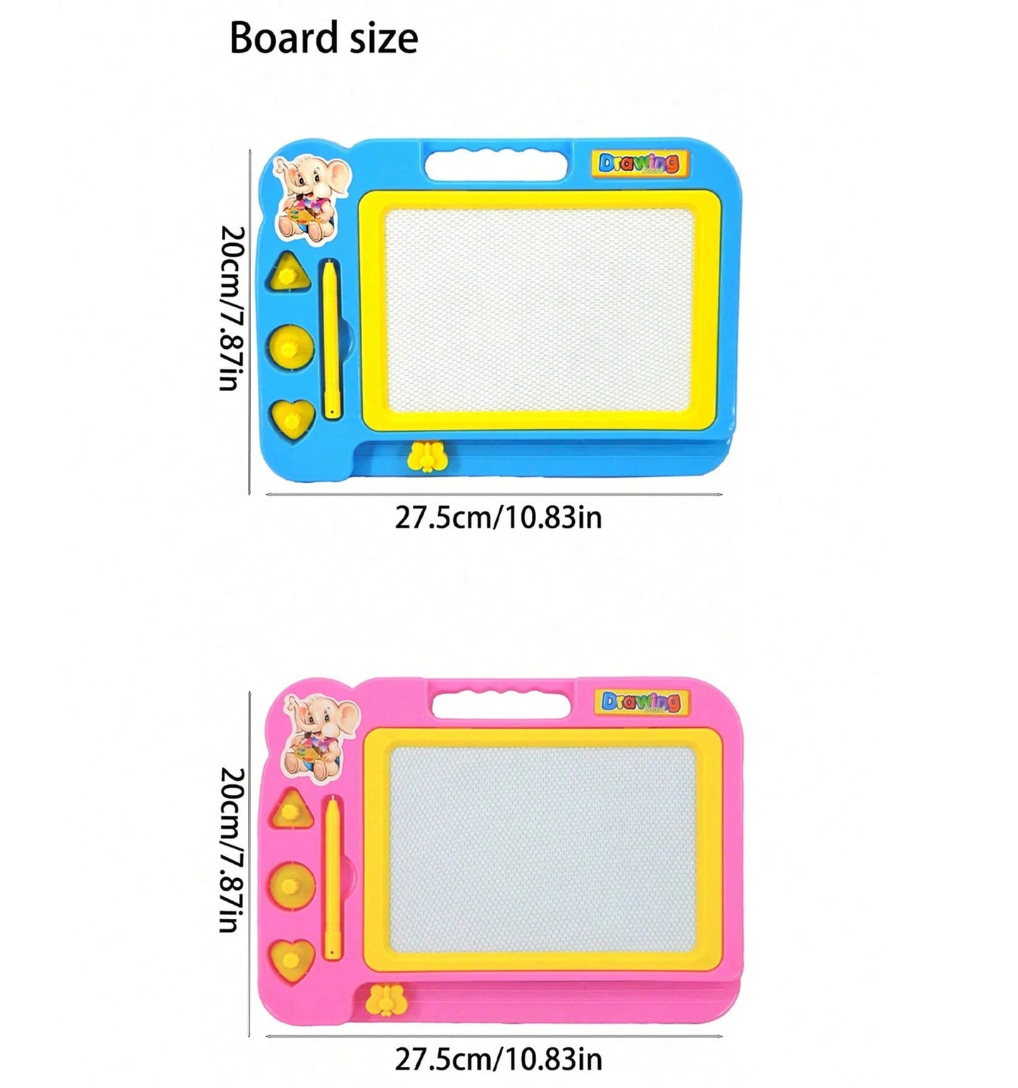 Children's colorful magnetic drawing board writing board painting for kids boys girls gifts Graffiti puzzle toys