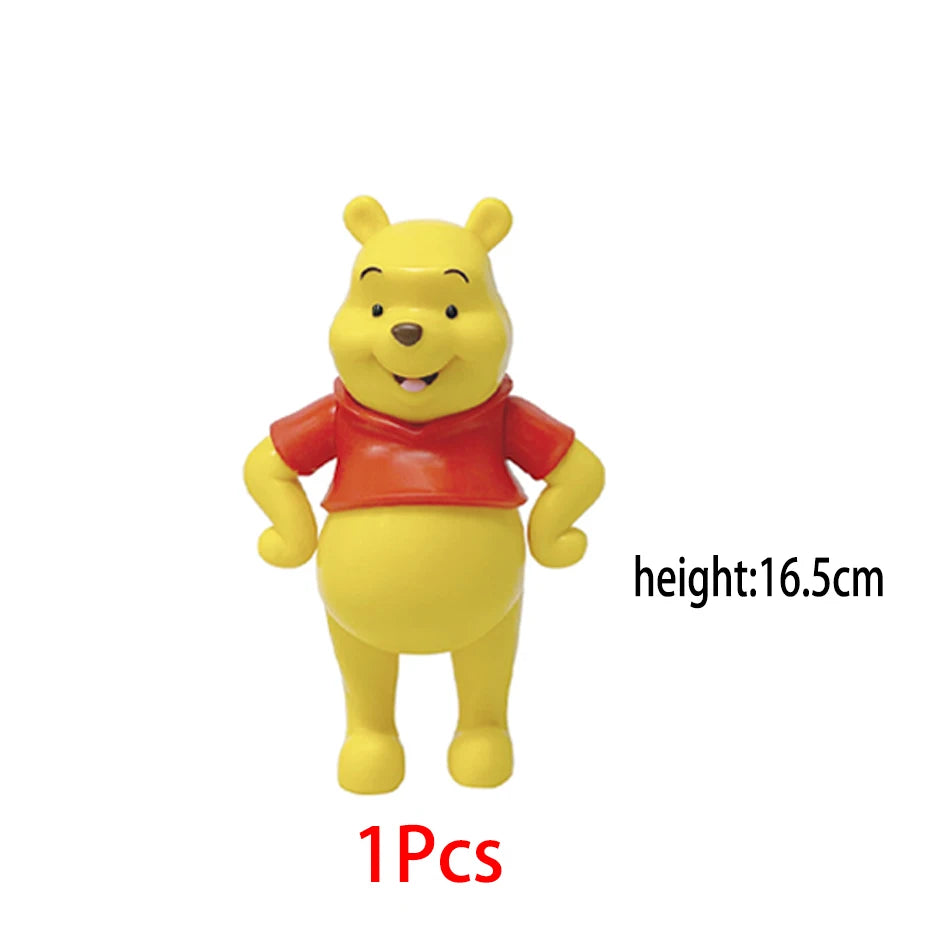 2026 New Disney Mickey Mouse Donald Duck Winnie The Pooh Goofy Action Figure Kawaii PVC Model Doll Collection Toys