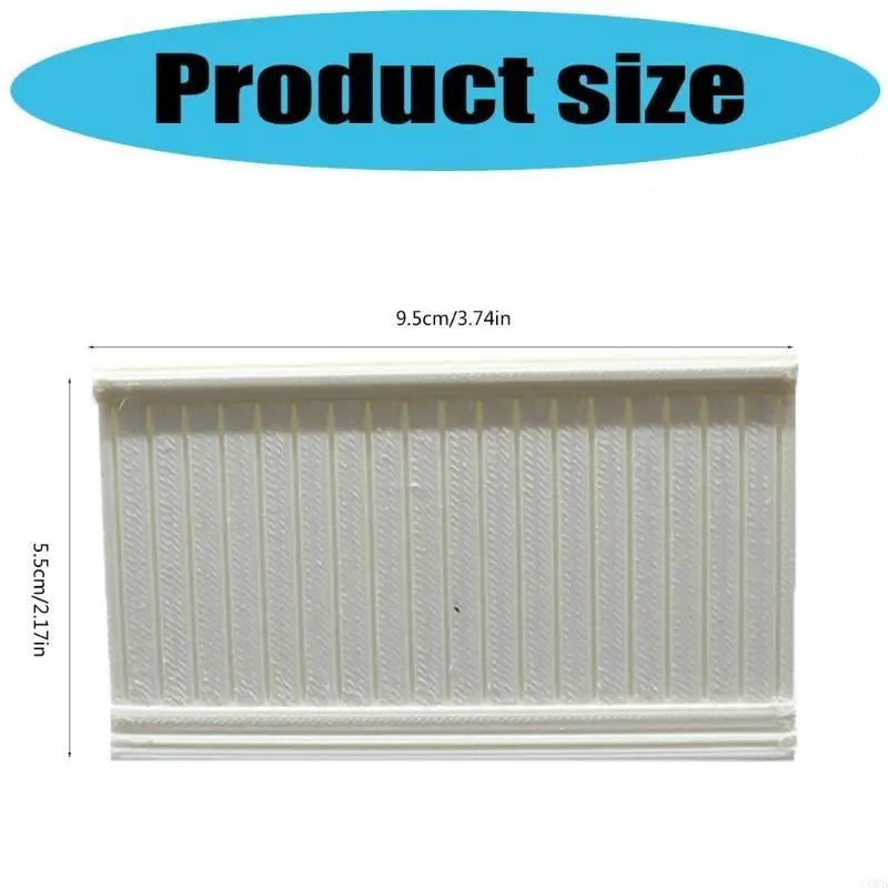 CORB Doll House Wainscot Wall Panel Model Display Wainscot Toy 1:12 Scale Furniture