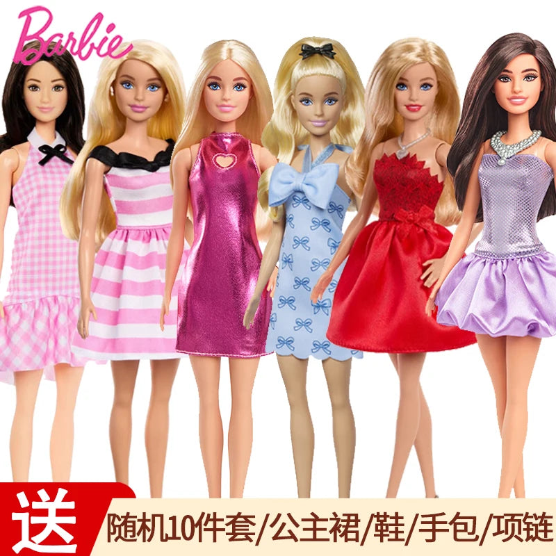 Hot Barbie Fashion Master Doll Collection Social Interaction Girl Princess Union Sweetheart Butterfly Dress up Birthday Gift toy