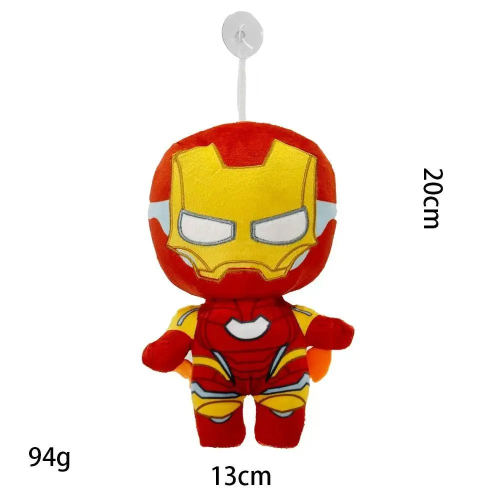 Classic Q Version Spider Plush Toy Anime Doll Marvel Super Hero Stuffed Figure Soft Cuddly Toy for Boys Girls Easter