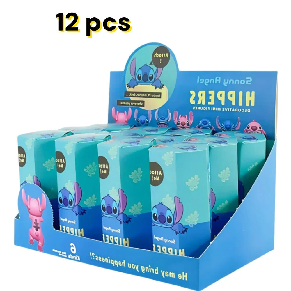 Disney Stitch Garfield Blind Box - Anime Figures Mysterious Surprise Pokemon Party Angel Action Models Birthday Gift