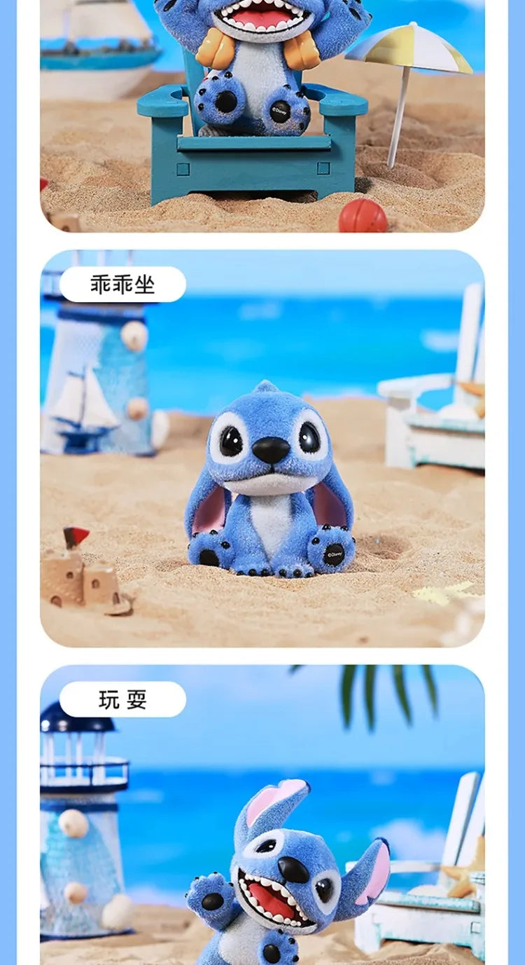 Genuine Disney Stitch Mao Mao Adventure Series Blind Box Cute Anime Figure Decoration Collect Model Toys Surprise Birthday Gift