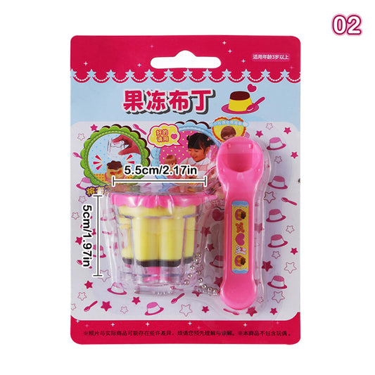 Food Feeding Pudding Feeding Toy Role Play Early Education Little Bear Bento Lamian Noodles Toy Simulation House Toys For Friend