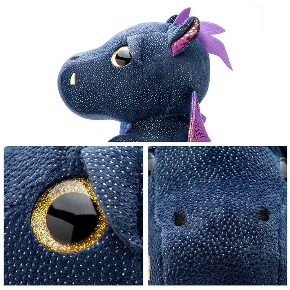 23CM Little Flying Dragon Doll Dinosaur Stuffed Soft Animal Plush Toy Tyrannosaurus Rex Doll Children's Birthday Gifts Wholesale