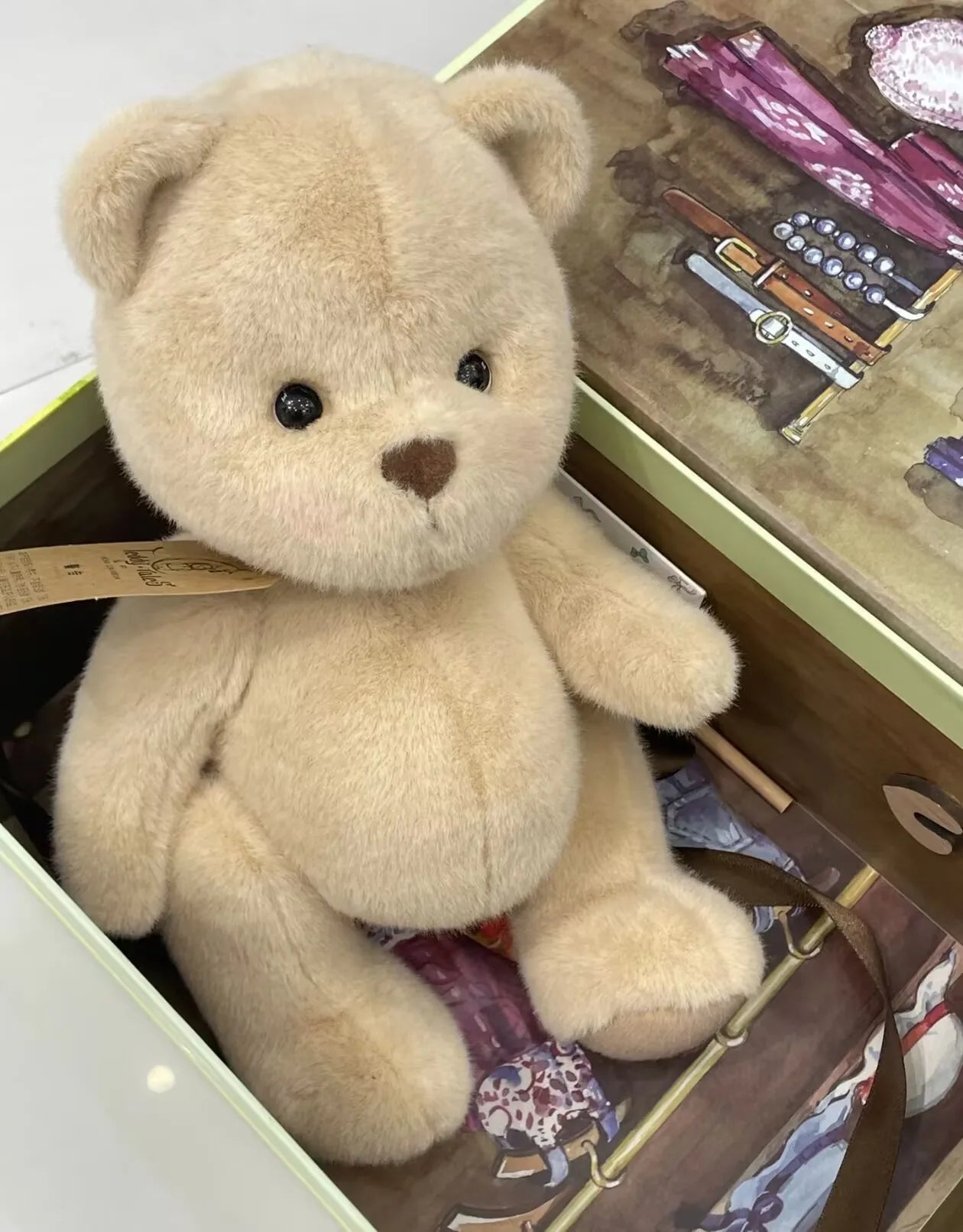 New 30cm Kawaii Jointed Bear Plush Toy Doll Stuffed Animal Teddy Bear With Movable Limbs And Head Cute Birthday Gift For Girls