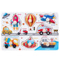 Montessori Toy Wooden Building Blocks Early Learning Educational Toys Color Shape Match Kids Puzzle Toys For Children Boys Girls