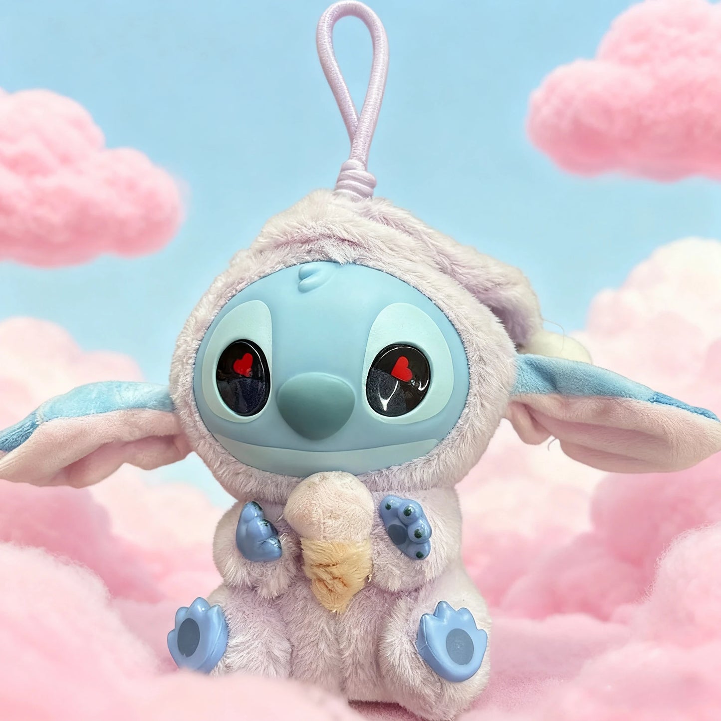 Disney Stitch 'Eat before Sleep' Mystery Box Kawaii Vinyl Figure Keychain Cute Plush Doll Christmas Surprise Gift