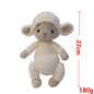 Amigurumi Elephant Lion Doll Baby Stuffed Animal Doll kawaii Handmade Knitted Plush Lion Toy Newborn Accompany Doll Room Decor