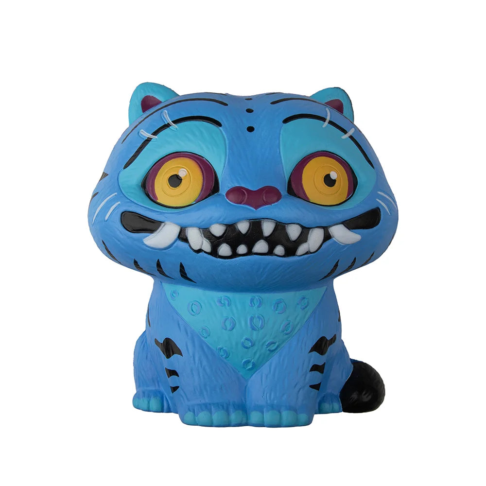 Kpop Demon Hunters Officially Licensed Squishy Toy Blue Cat Soft Collectible Stress Relief Gift For Home Decor And Fans 1Pc