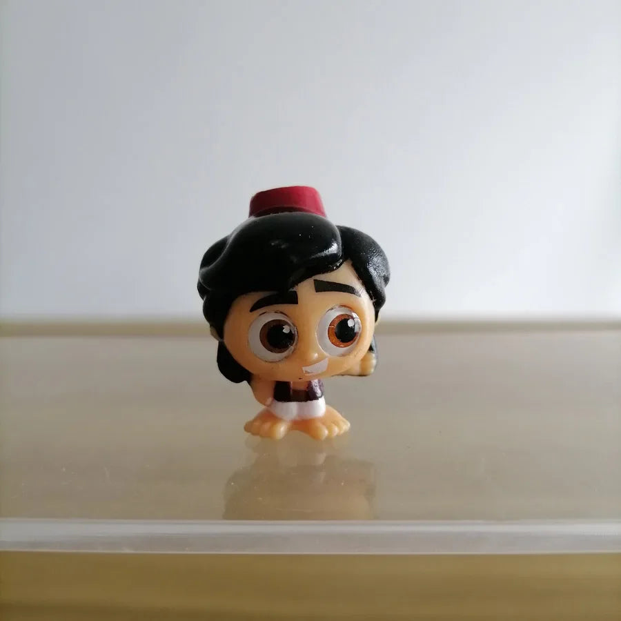 Disney Doorables Action Figures Mickey Minnie Forky Desktop Decoratoion Kawaii Big Eyed Doll Cartoon Model Toys Kids Gifts