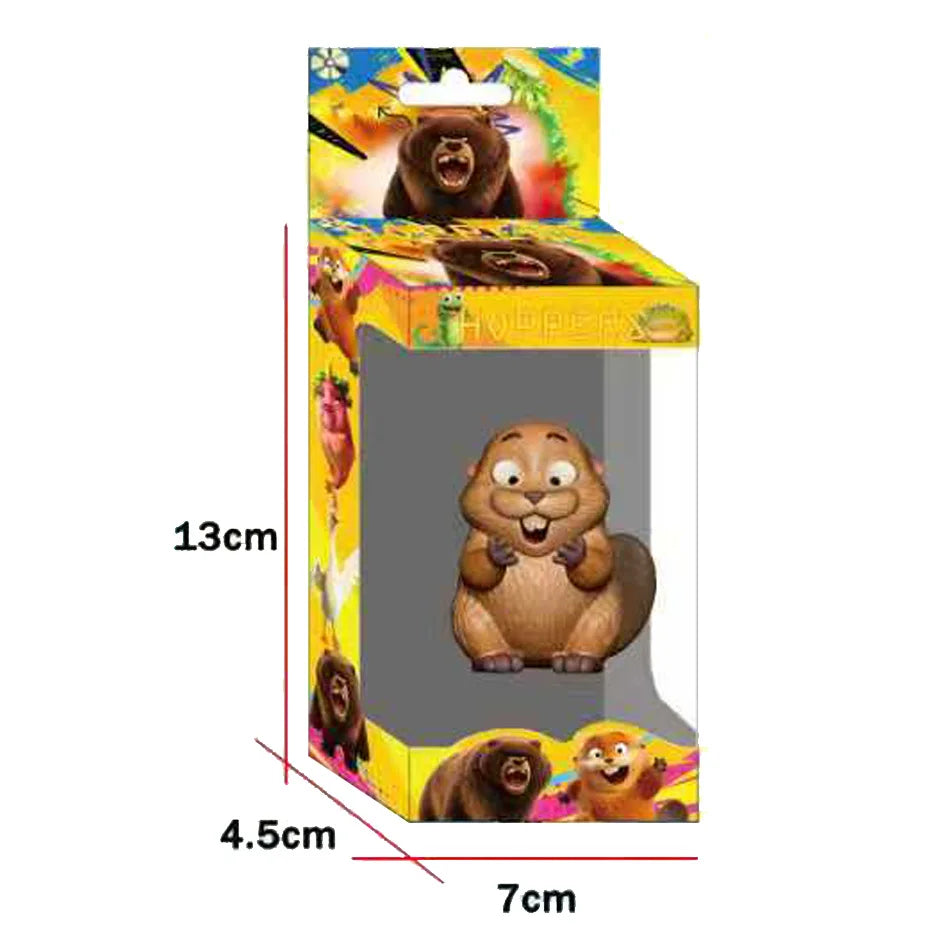 Disney Beaver Transformation Plan 8-Piece Car Decoration Model Toy Set Collectible Gift Idea for 2026 Birthday