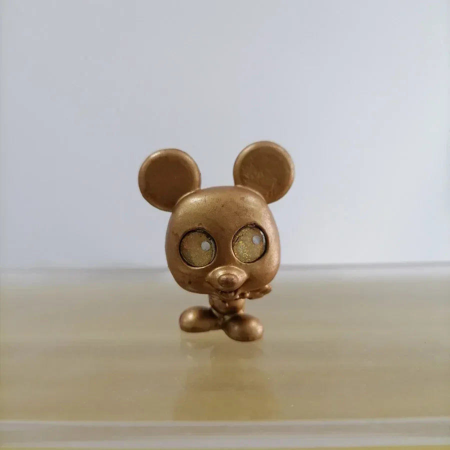Disney Doorables Action Figures Mickey Minnie Forky Desktop Decoratoion Kawaii Big Eyed Doll Cartoon Model Toys Kids Gifts
