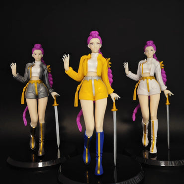 In Stock Witch Hunting Squad Rumi Mirazo Yimei Girl Handmade Kpop Anime Peripheral Doll Bag Pvc Ornament Toys Festival Gifts