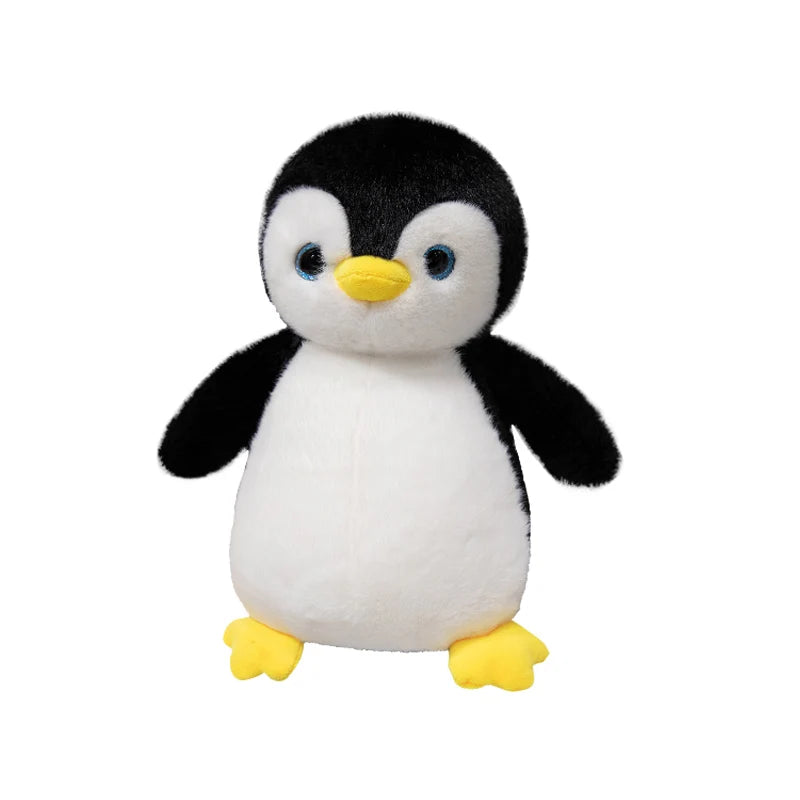 25/30cm Cartoon Shiny Penguin Toy Luminous Pillow Soft Stuffed Plush Glowing Dolls Led Light Toys Gift For Kids Children Girls
