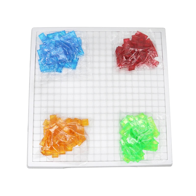 Fun Strategy Game: Novelty Puzzle Chess Blokus Board Game for Kids