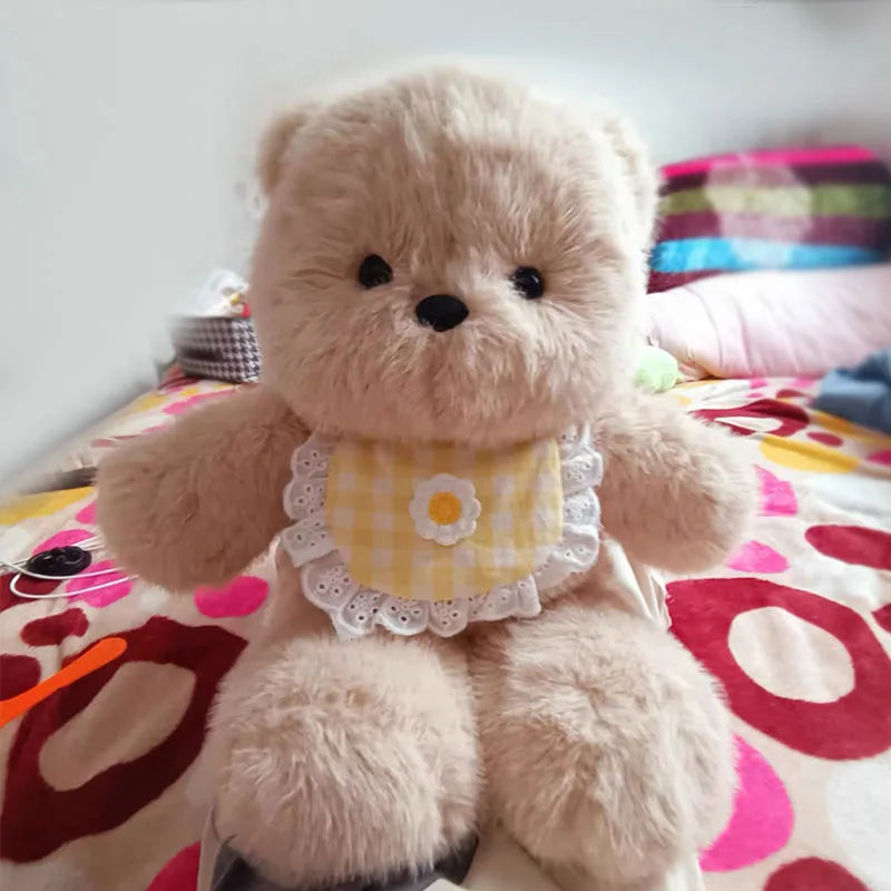 Running Bearl Plush Toys  Cute Bear Dolls Stuffed Animals Toy Children Birthday Gift Pillow Teddy Bear Home Living Room Bedroom