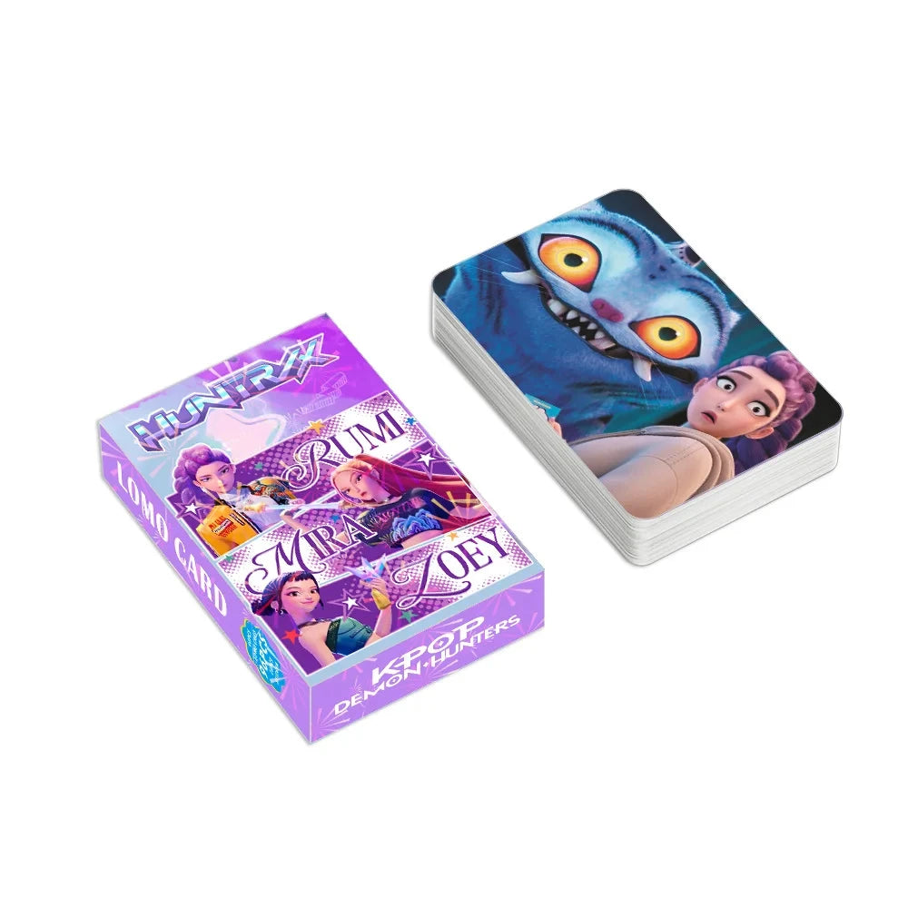 Hot Toys sign jointly96PCS/Box Anime Kpop Devil Hunter Collectible Card Set LOMO Cards Gaming Card Collect for Fans Holographic