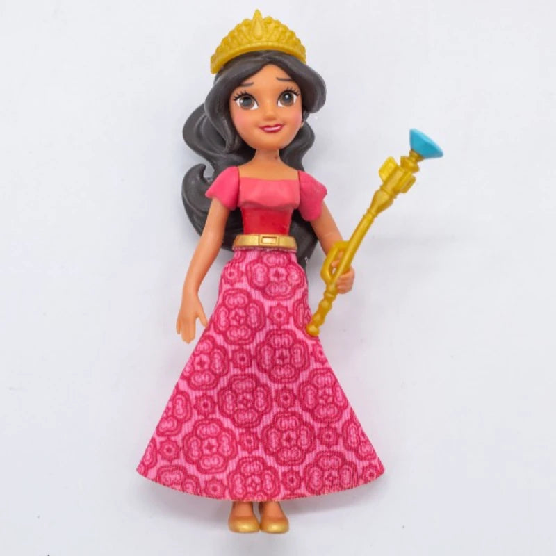 Disney Cartoon Anime Figure Princess Elena Avalor Dolls Toy Model Collection Ornaments Model Toys Girls Birthday Gifts